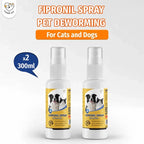 Cassiel Pet Flea & Tick Spray for Dogs, Cats & Pet Areas