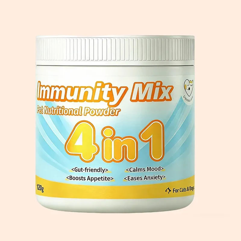 Cassiel Pet 120 g 4-in-1 Immunity Mix powder jar
