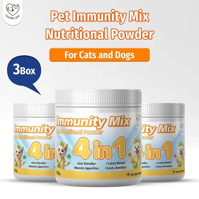 Cassiel Pet three-jar 120 g bundle