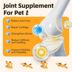 Cassiel Pet joint supplement mobility and cartilage support illustration