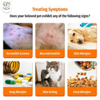 Cassiel Pet eczema neurodermatitis skin allergy drug allergy itching and food allergy symptoms