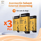 Cassiel Pet three-box Avermectin spot-on bundle