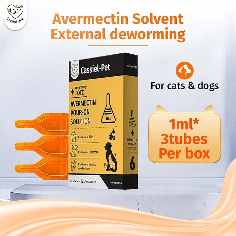Cassiel Pet one box with three 1 ml ampoules