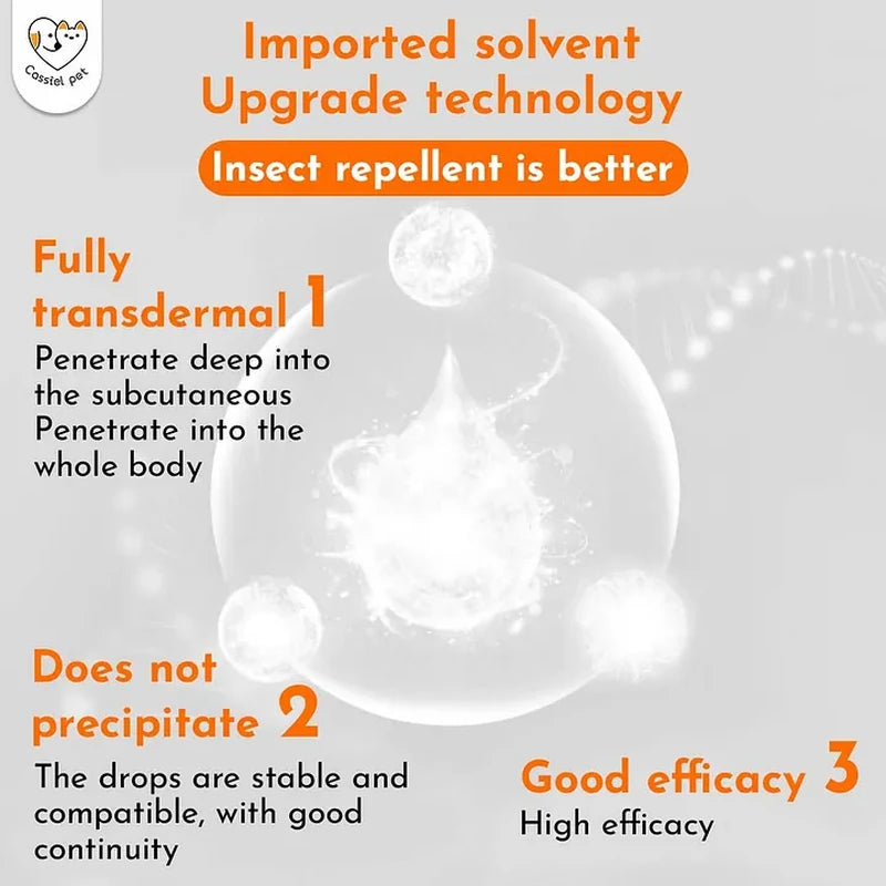 Cassiel Pet imported solvent absorption and efficacy diagram