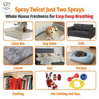 Cassiel Pet home odor-control uses for litter box sofa carpet bedding clothing and toys