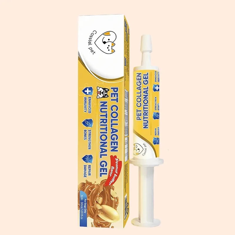Cassiel Pet 30 ml collagen nutritional gel syringe and box