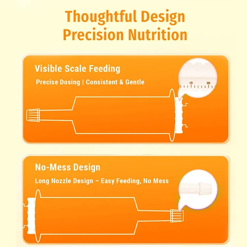 Cassiel Pet precision-dose no-mess syringe design