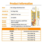 Cassiel Pet product information and weight-based feeding chart