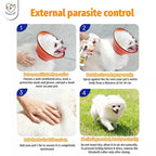 Cassiel Pet external parasite-control application steps