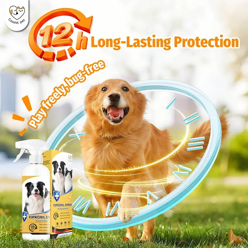 Cassiel Pet 12-hour long-lasting protection illustration