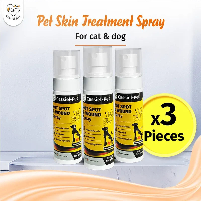 Cassiel Pet three-bottle 60 ml bundle