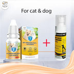 Cassiel Pet anti-fungal drops and Hot Spot Spray bundle