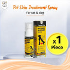 Cassiel Pet single pet skin treatment spray bottle and box