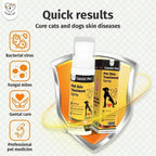 Cassiel Pet quick-results skin treatment spray illustration
