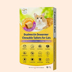 Cassiel Pet Dualmectin chicken-flavor cat dewormer 10-tablet box